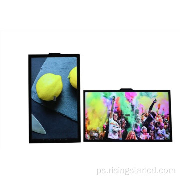 د سیمی بیروني کړکۍ د LCD ښودنې سره مخ دي